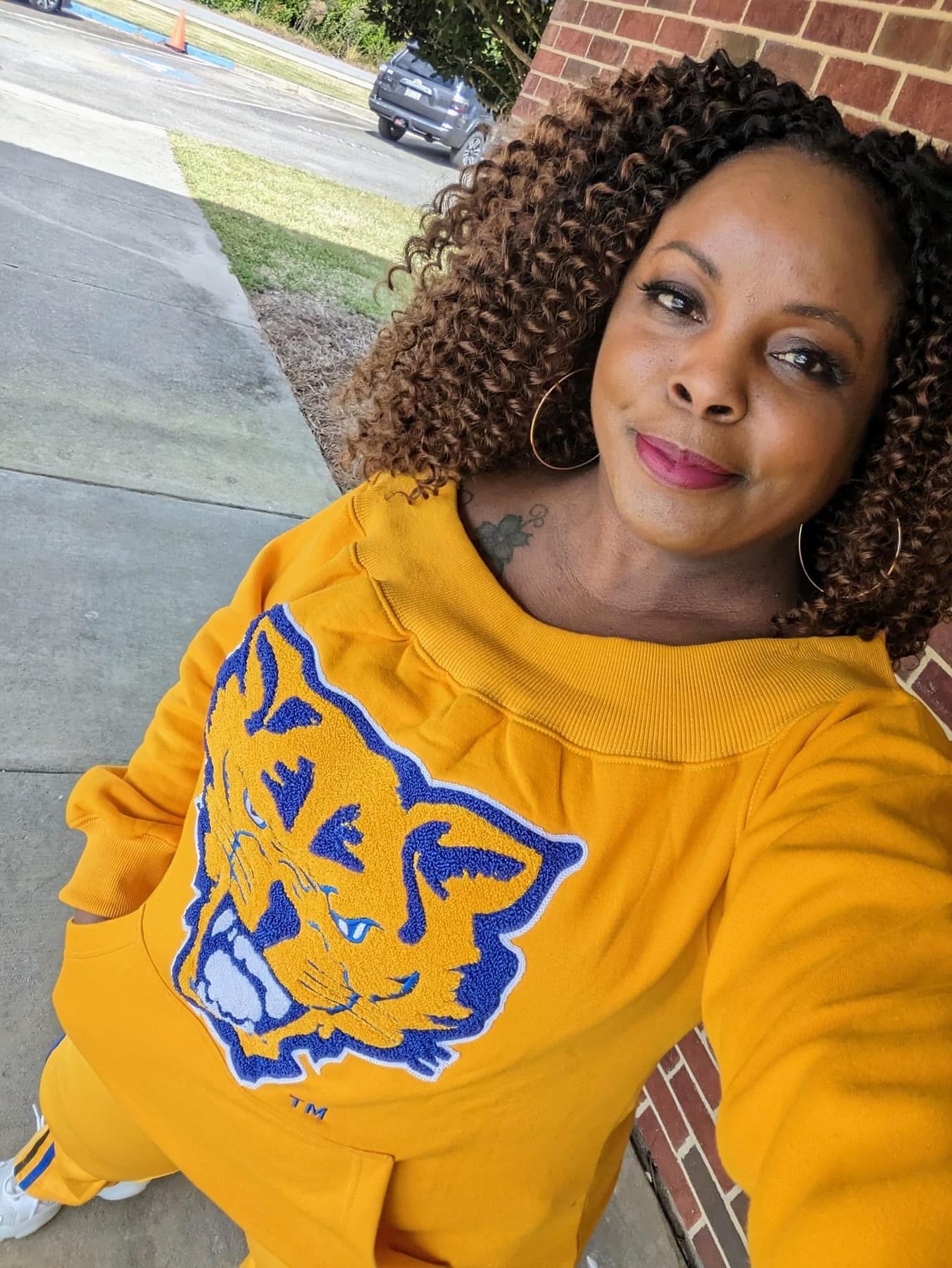 FVSU Off-Shoulder Wildcat Sweatshirt image 2