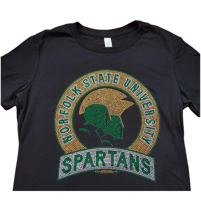 HBCU Banner Bling Shirt – Black Ladies Tee