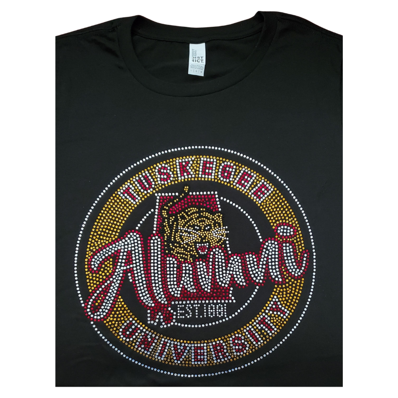 HBCU Alumni Bling Shirt – Black Ladies Tee
