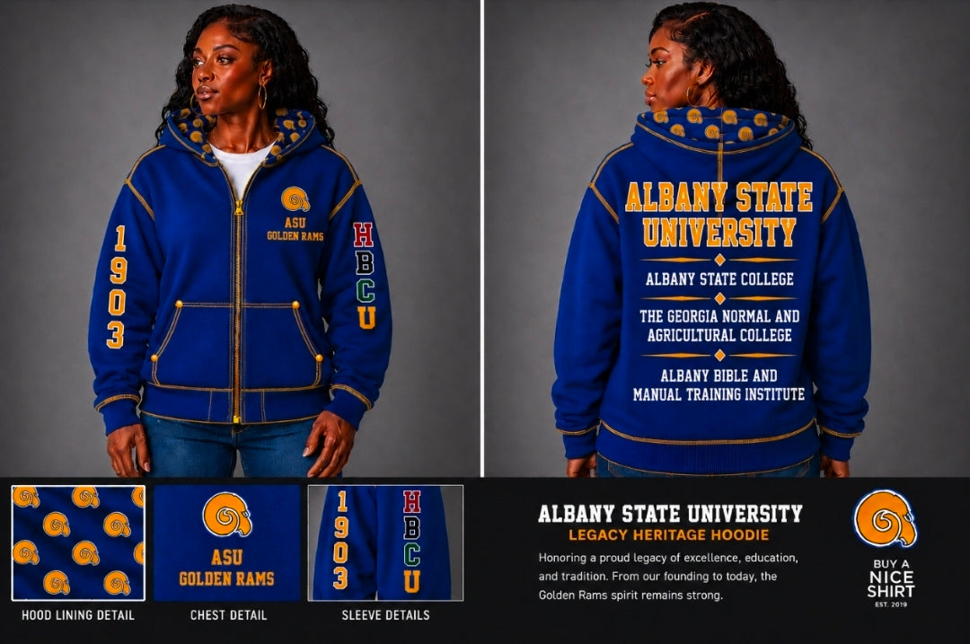 ASU HBCU Heritage Hoodie (Pre-Sale Order: Please Read Description)