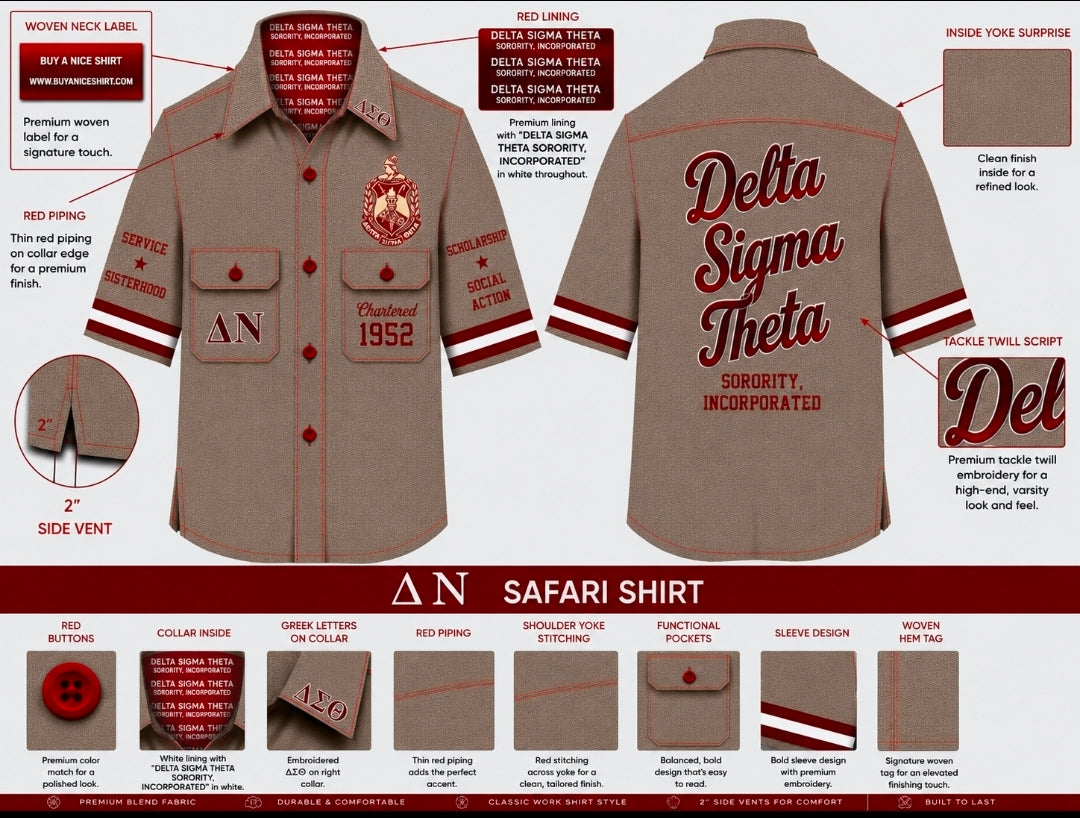 DST CUSTOM SAFARI SHIRT