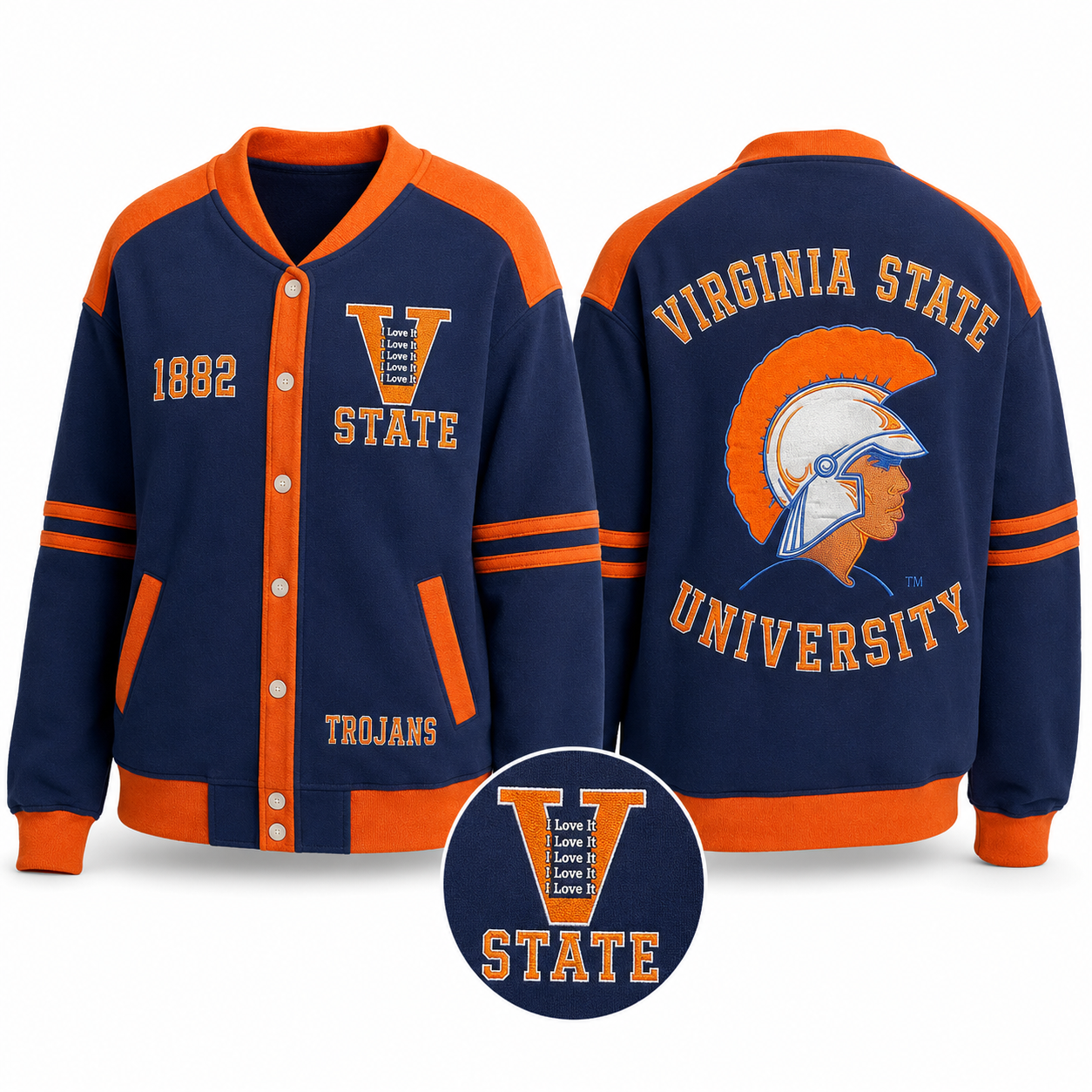HBCU Fleece Cardigan Sweater – Last Chance Collection