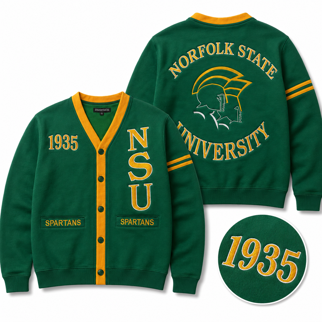 HBCU Fleece Cardigan Sweater – Last Chance Collection
