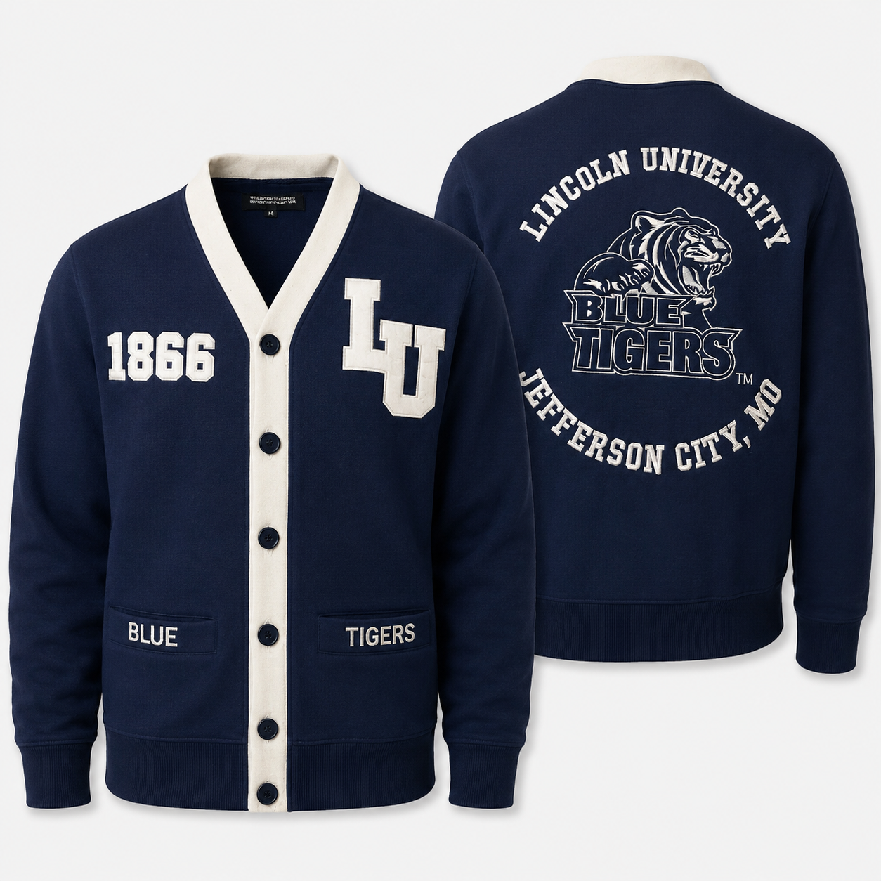 HBCU Fleece Cardigan Sweater – Last Chance Collection
