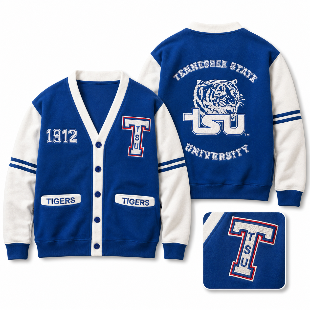 HBCU Fleece Cardigan Sweater – Last Chance Collection