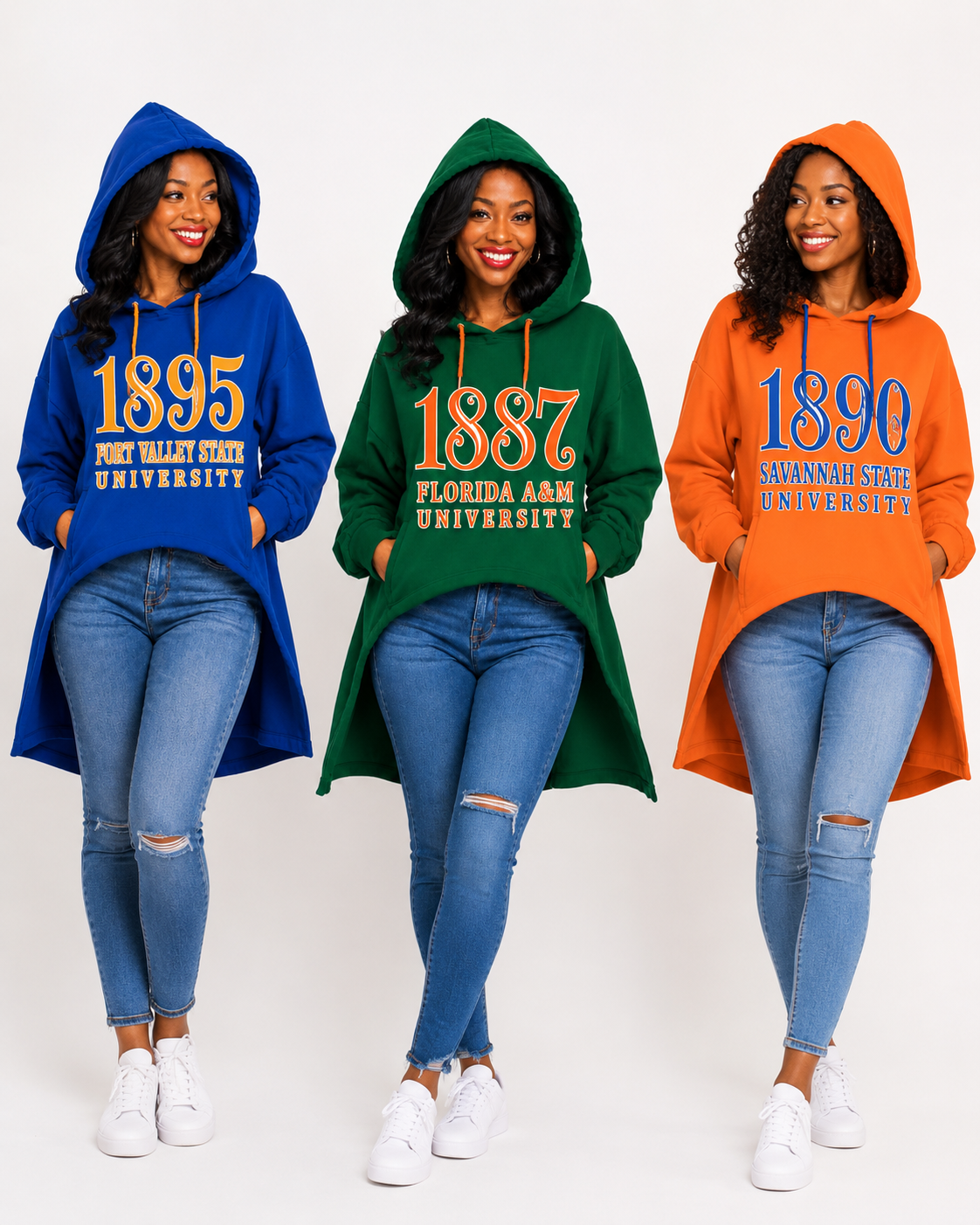 HBCU HIGH-LOW HOODIE – PRE-ORDER