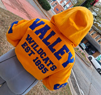FVSU Retro Cropped Hoodie