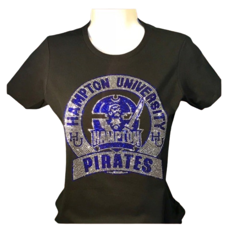 HBCU Banner Bling Shirt – Black Ladies Tee
