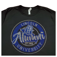 HBCU Alumni Bling Shirt – Black Ladies Tee