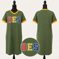 SORORITY & OES LOUNGE DRESS WITH POCKETS – LAST CHANCE