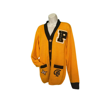 PCHS Trojan Knit Cardigan Sweater