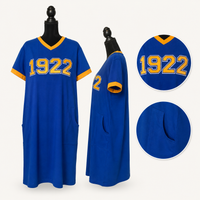 SORORITY & OES LOUNGE DRESS WITH POCKETS – LAST CHANCE