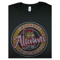 HBCU Alumni Bling Shirt – Black Ladies Tee
