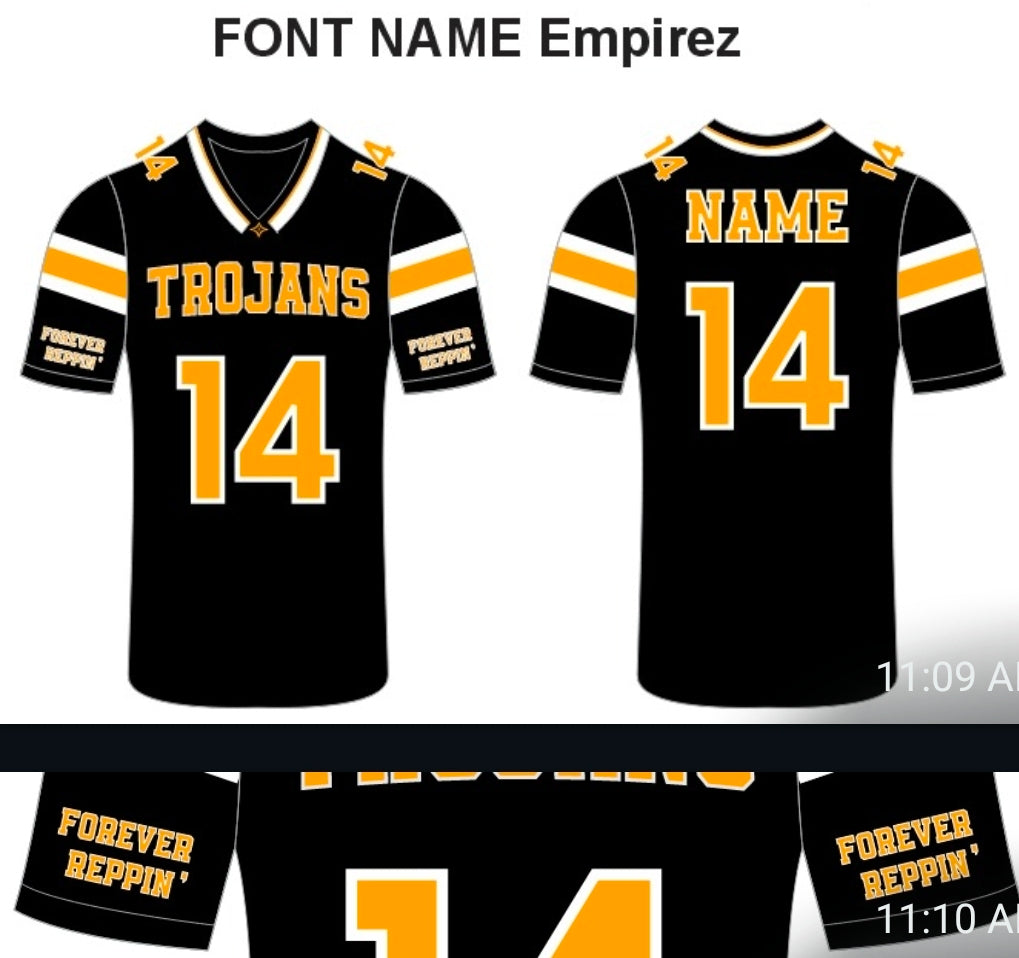 PCHS Trojans Class of 2014 Custom Jersey