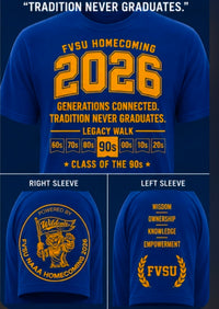 FVSU 2026 HOMECOMING LEGACY WALK SHIRT