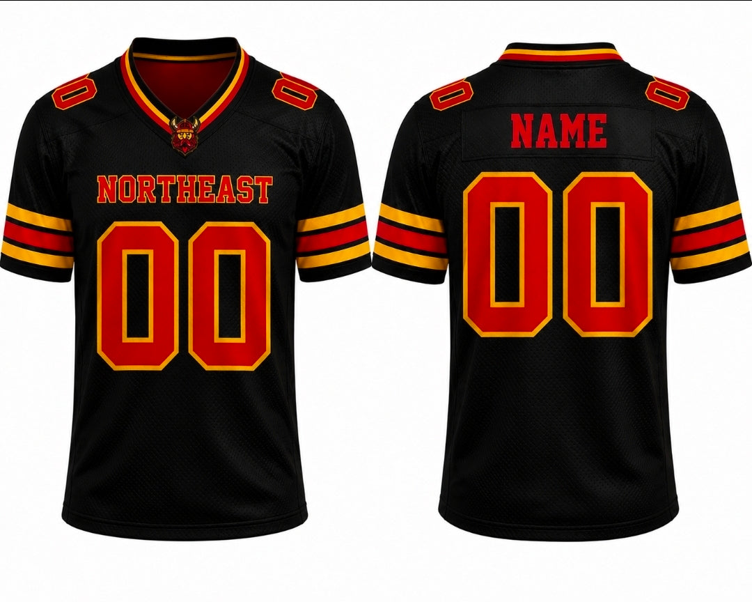 High School Custom Fan Football Jerseys