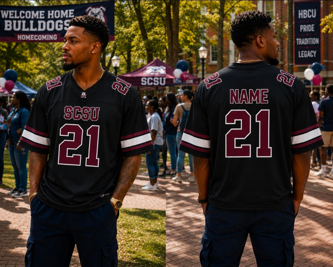 SCSU CUSTOM FAN FOOTBALL JERSEYS (PRE-ORDER)