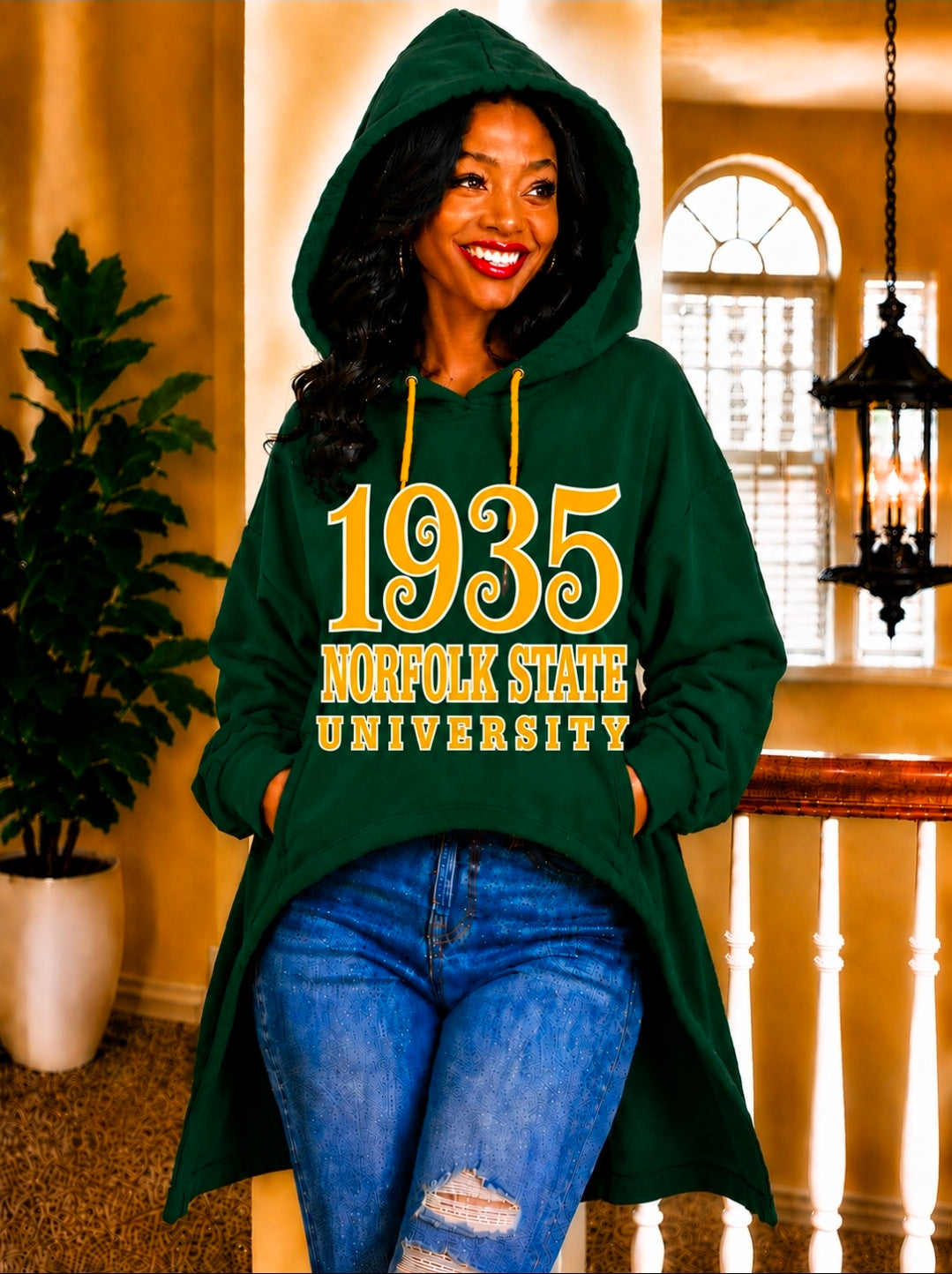 HBCU HIGH-LOW HOODIE – PRE-ORDER