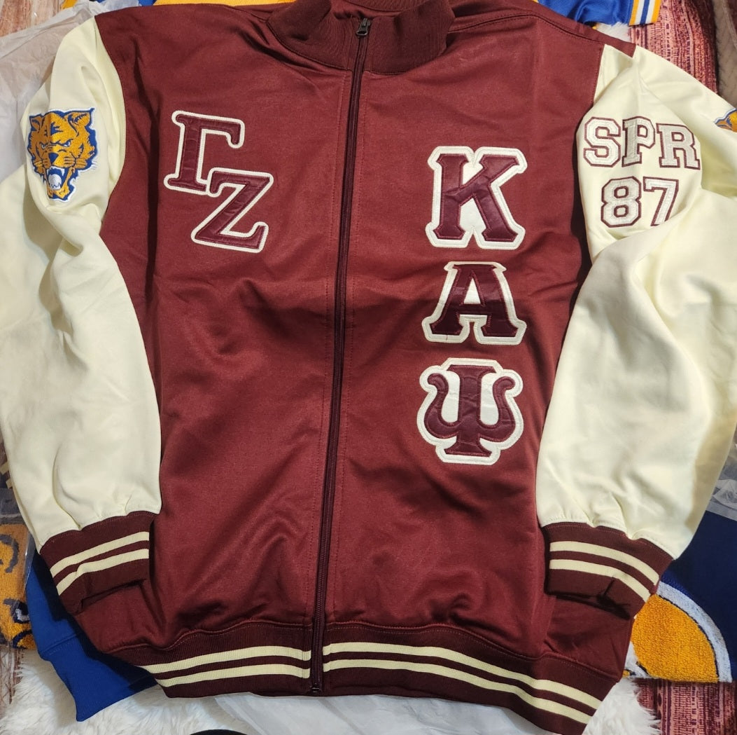 KAPPA ALPHA PSI GAMMA ZETA CUSTOM TRACK JACKET