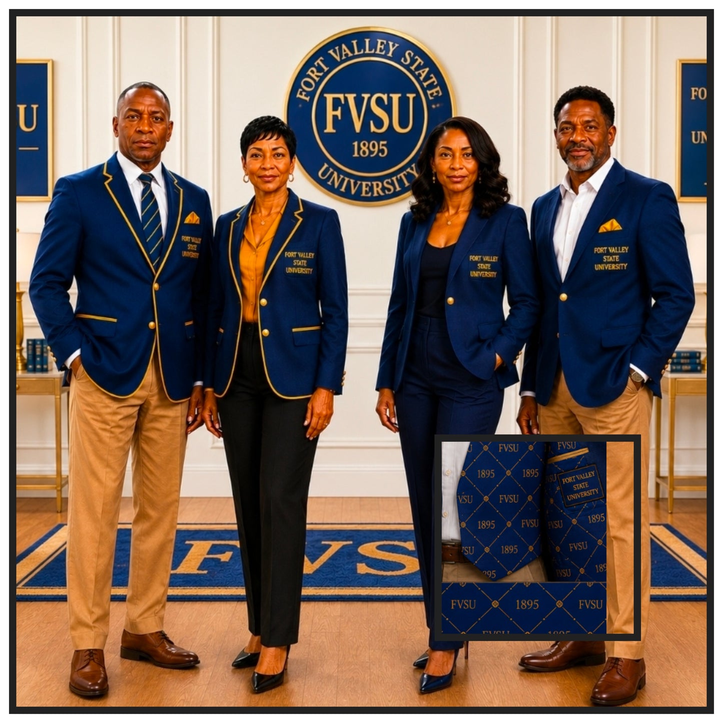 FVSU BLAZER: EXECUTIVE COLLECTION (Pre-Order: Read Description Section)