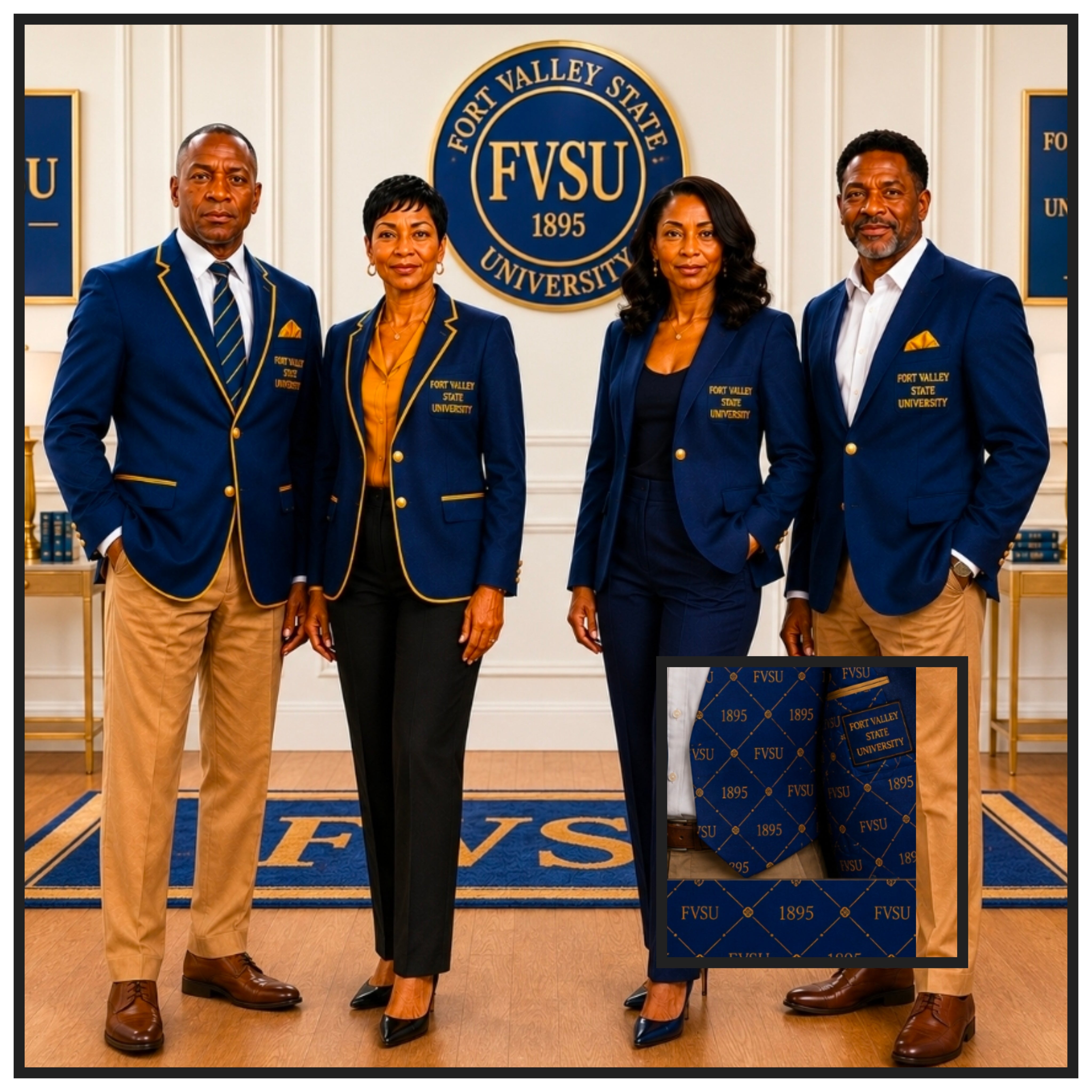 FVSU BLAZER: EXECUTIVE COLLECTION (Pre-Order: Read Description Section)