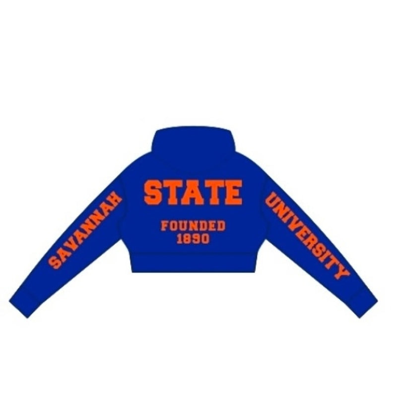 SSU Retro Cropped Hoodie