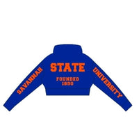 SSU Retro Cropped Hoodie