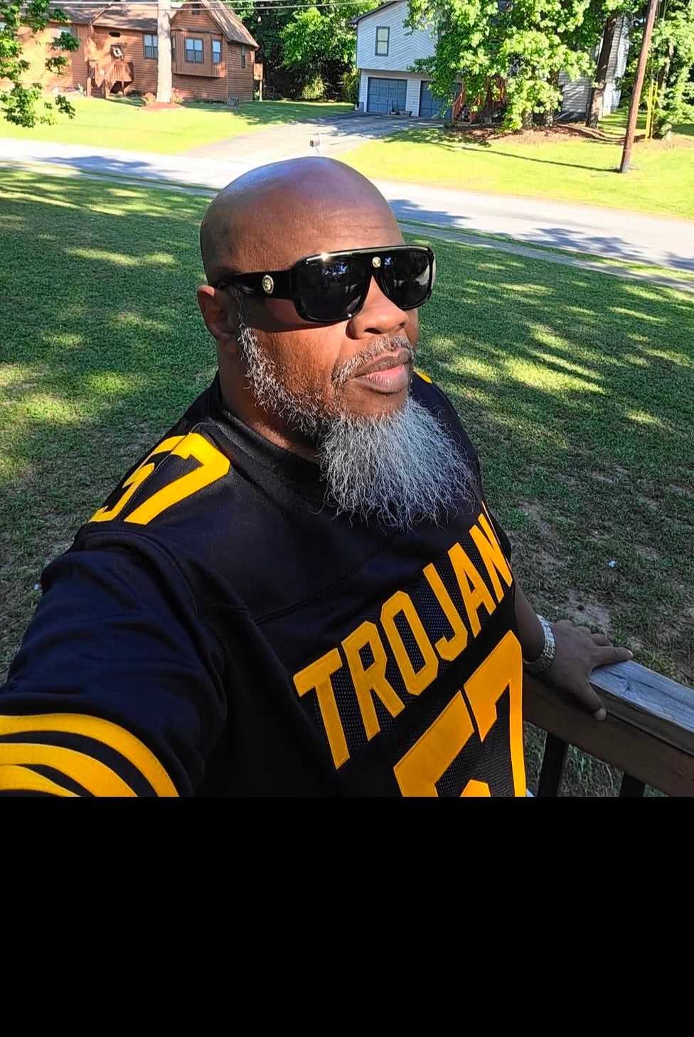 PCHS Trojans 80s Throwback Custom Football Jersey