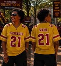 TUSKEGEE CUSTOM FAN FOOTBALL JERSEYS (PRE-ORDER)