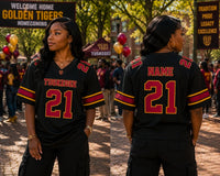 TUSKEGEE CUSTOM FAN FOOTBALL JERSEYS (PRE-ORDER)