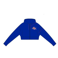 SSU Retro Cropped Hoodie