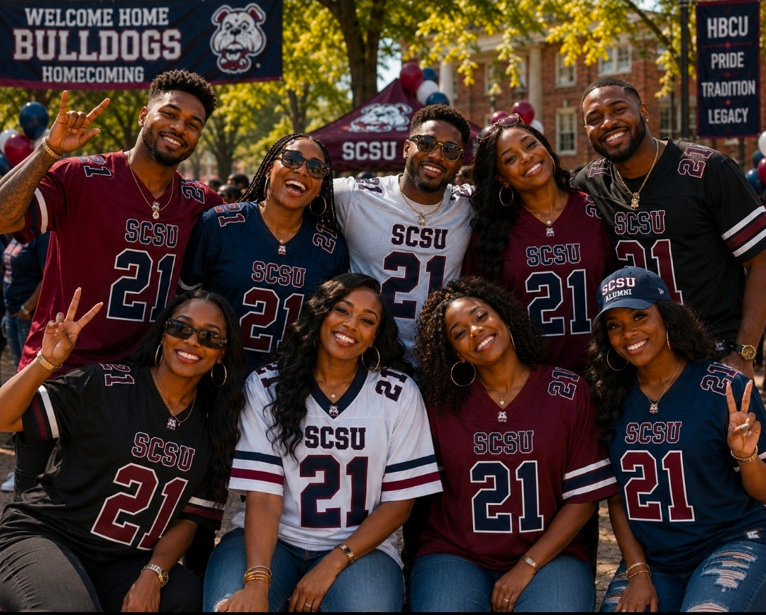 SCSU CUSTOM FAN FOOTBALL JERSEYS (PRE-ORDER)